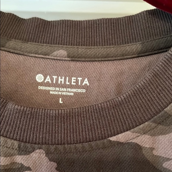 Athleta Camo Long Sleeve Sweater - Picture 2 of 4